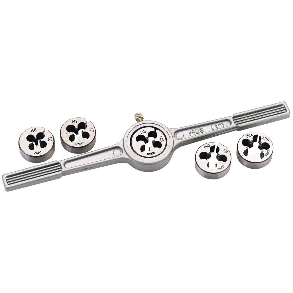 Draper Circular Metric Die and Holder Set (6 Piece)  79197