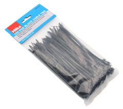 Hilka 100 3.6mm x 150mm Cable Ties Black 79200150
