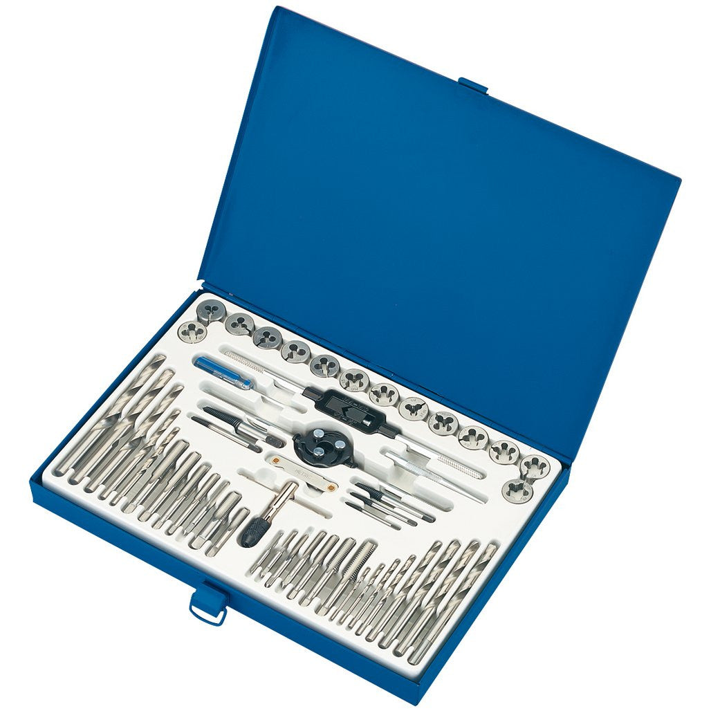 Draper Combination Tap and Die Set - Metric, UNF and BSP (52 Piece)  79204