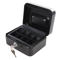 Silverline Metal Cash & Valuables Box Keyed 795764