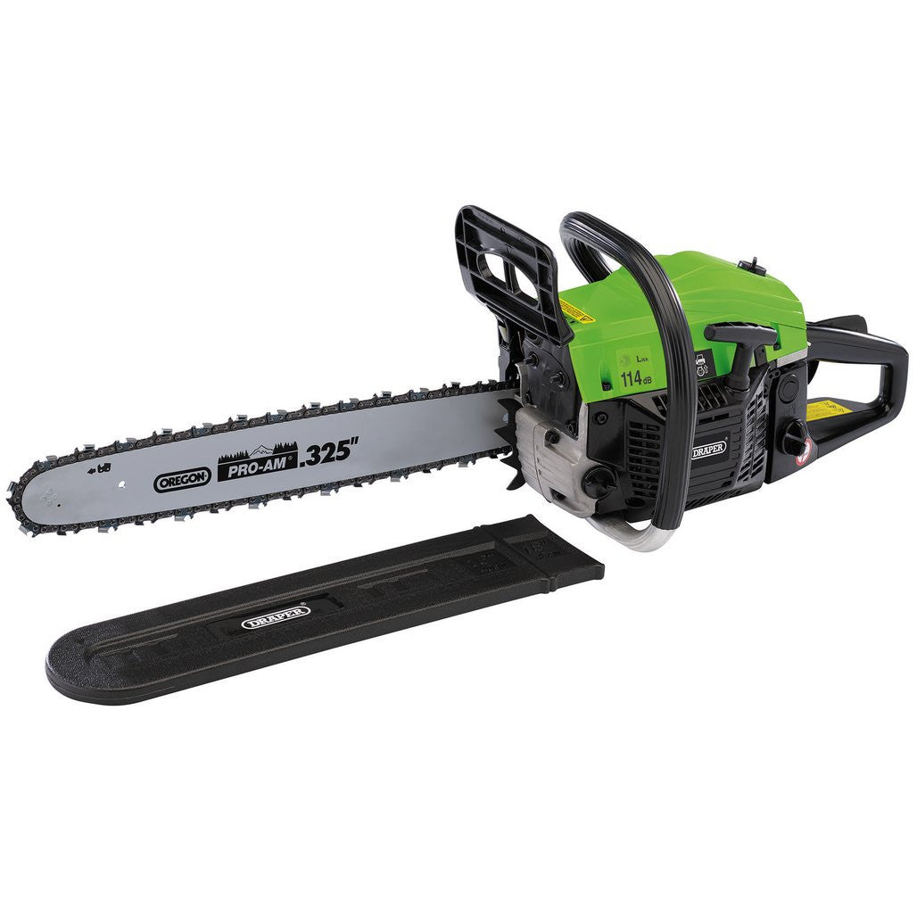 Draper Petrol Chainsaw, 450mm, 45cc  80103