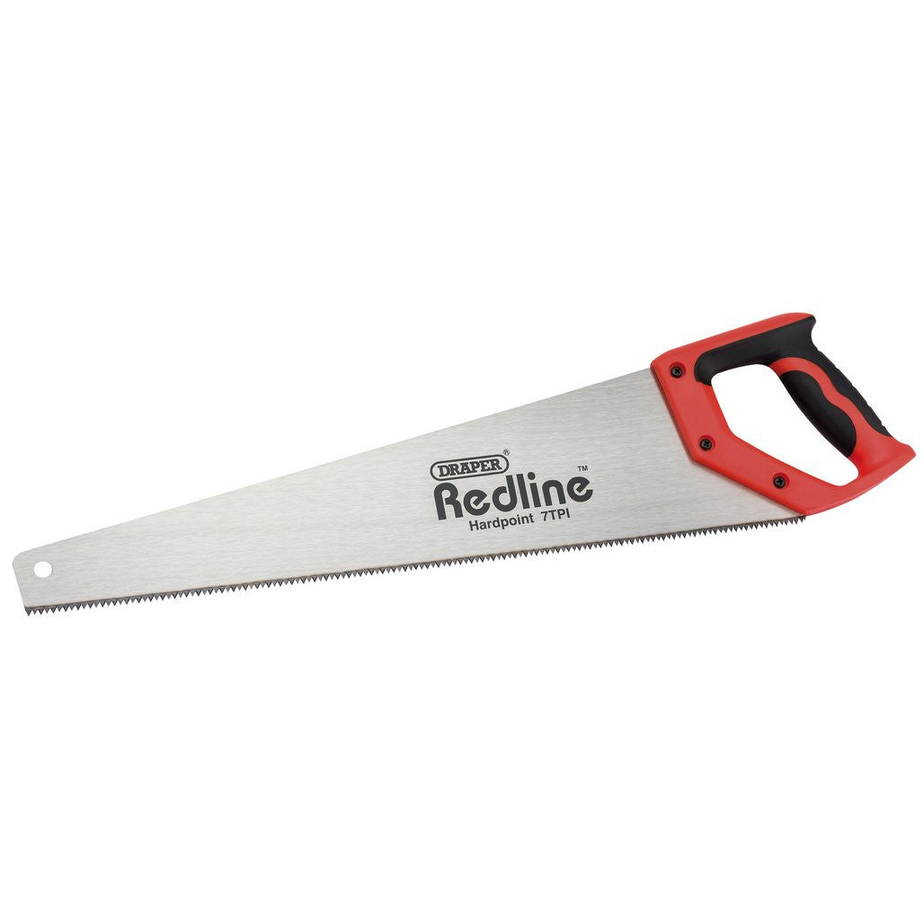 Draper Redline® Soft Grip Hardpoint Handsaw, 500mm  80211