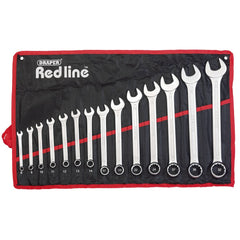 Draper Redline® Metric Combination Spanner Set (14 Piece)  80931