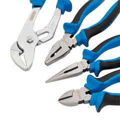 Draper Soft Grip Pliers Set (4 Piece)  81147