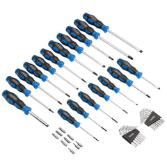 Draper Soft Grip Screwdriver, Hex. Key and Bit Set (44 Piece)  81294