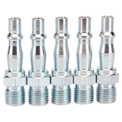 Draper 1/4" BSP Male Coupling Screw Adaptors (Pack of 5)  81296
