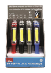 Hilka 4.5W COB 400L XL Pen Light 12 pce CDU 82011412