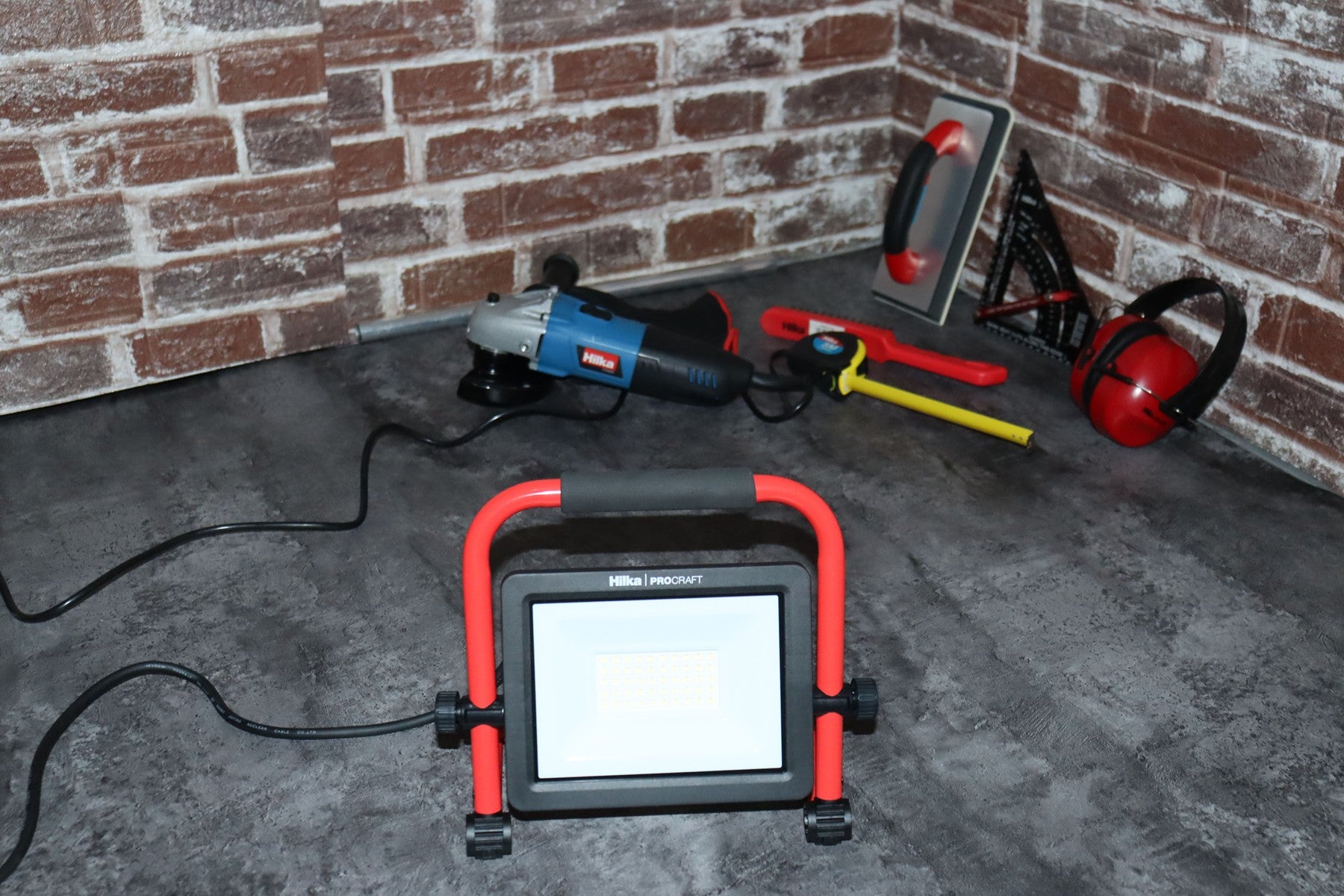 Hilka 30W 3,300 Lumens LED Mains Powered Work Light 82050630