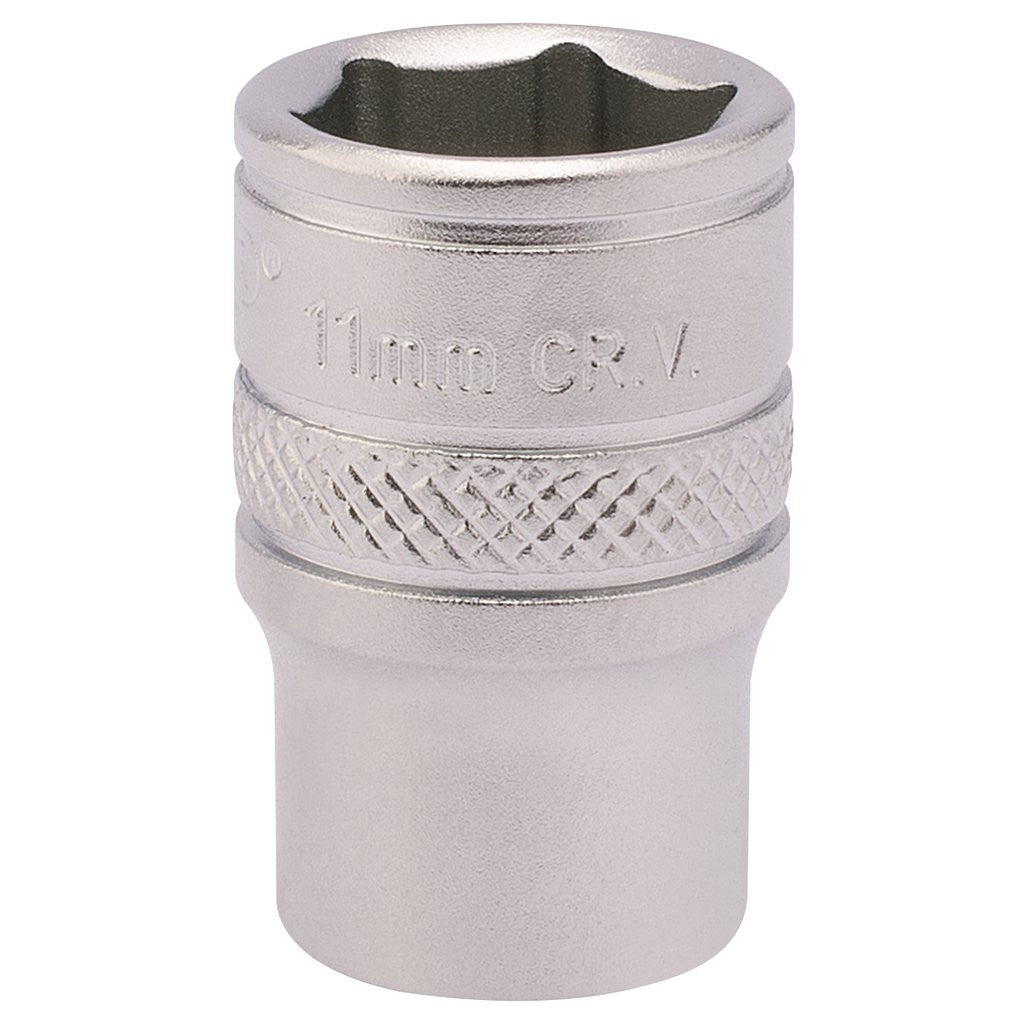 Draper Expert Socket, 1/4" Sq. Dr., 11mm  82144