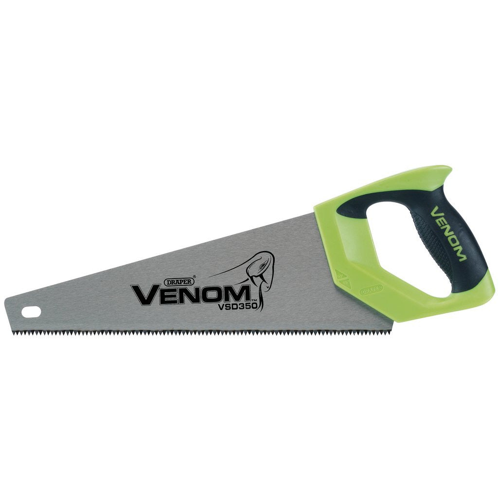 Draper Venom® First Fix Double Ground Tool Box Saw, 350mm, 7tpi/8ppi  82198