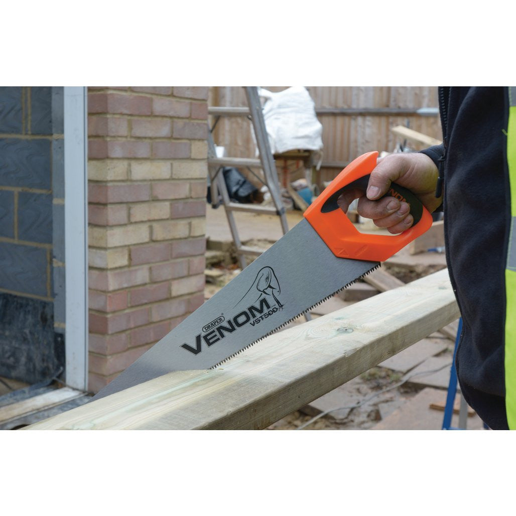 Draper Venom® First Fix Triple Ground Handsaw, 500mm, 7tpi/8ppi  82201