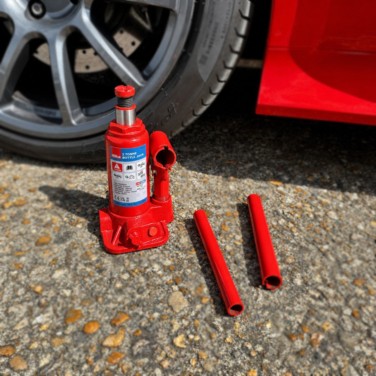 Hilka 2 Tonne Bottle Jack 82240520