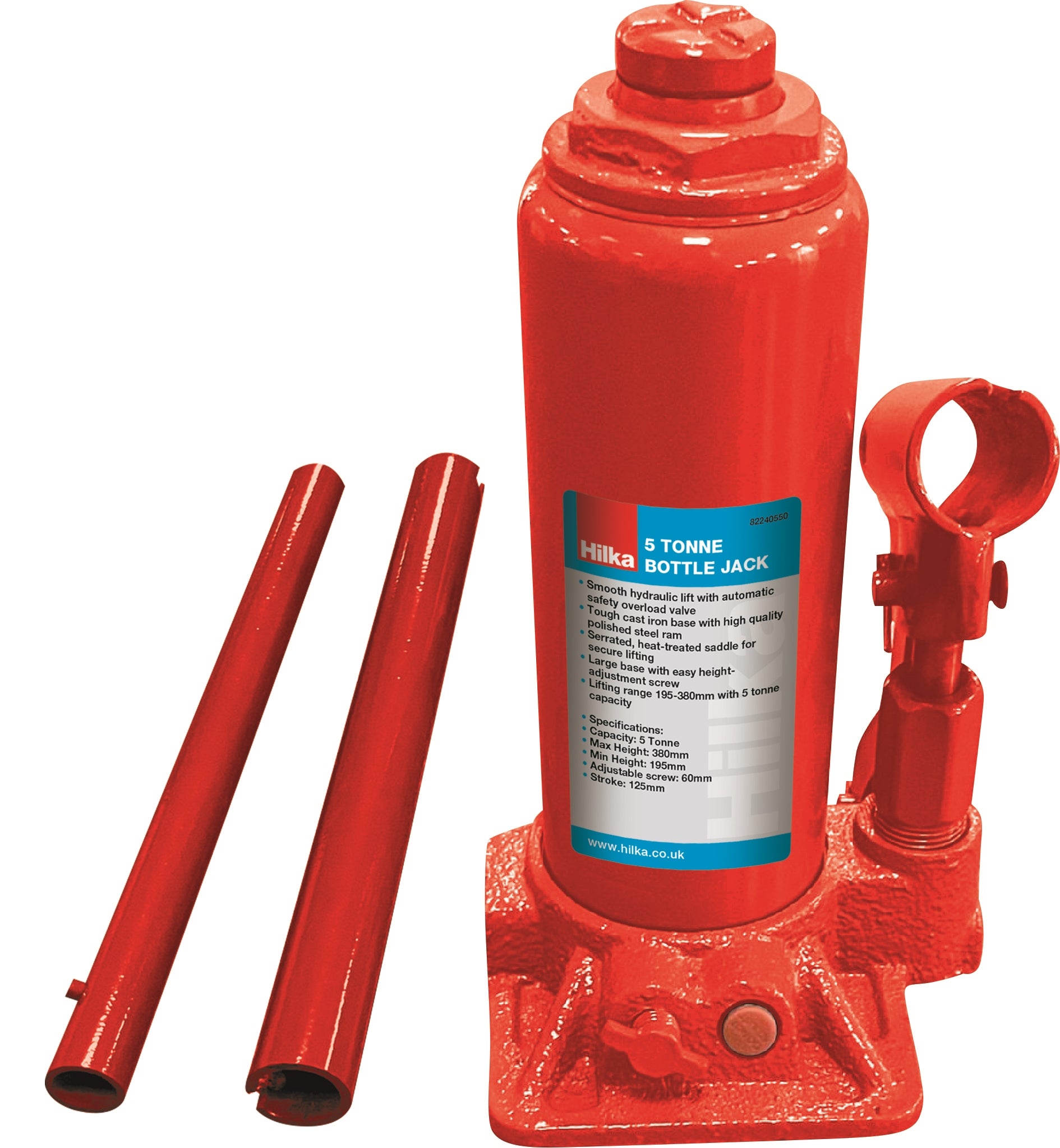 Hilka 5 Tonne Bottle Jack 82240550