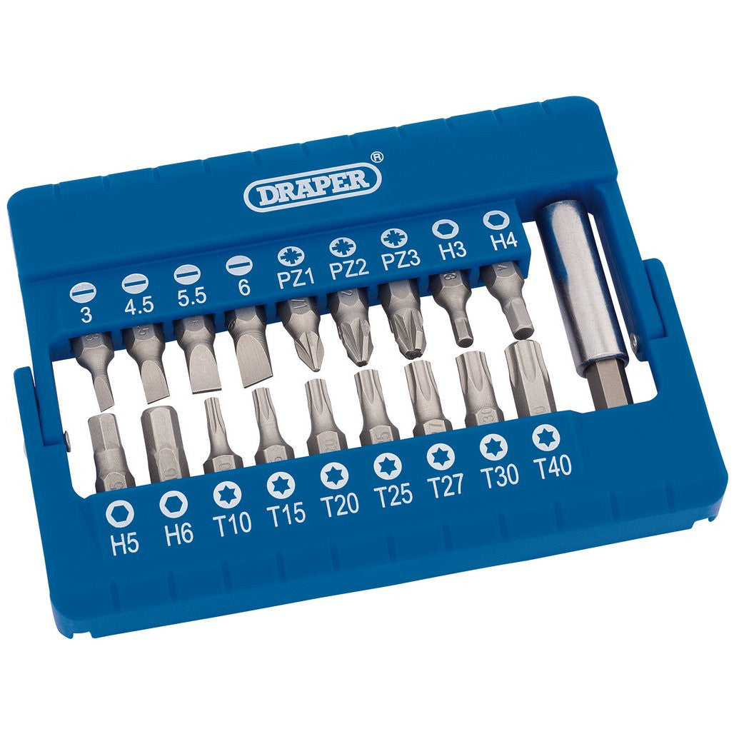 Draper Screwdriver and Magnetic Bit Holder Set (19 Piece)  82393