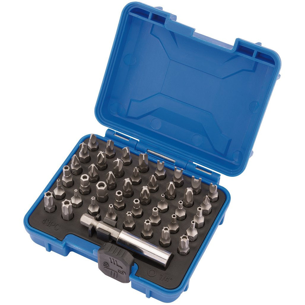 Draper Security Screwdriver Bit Set (43 Piece)  82397