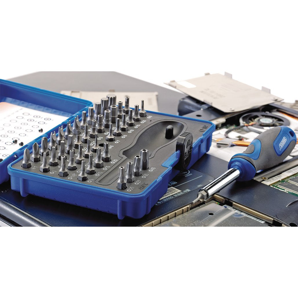 Draper Security Screwdriver Bit and Driver Set (45 Piece)  82399