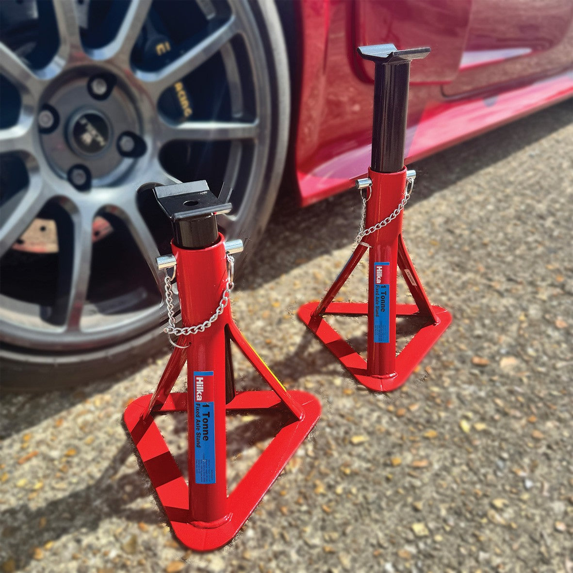 Hilka 2 Tonne Fixed Axle Stands 82430020