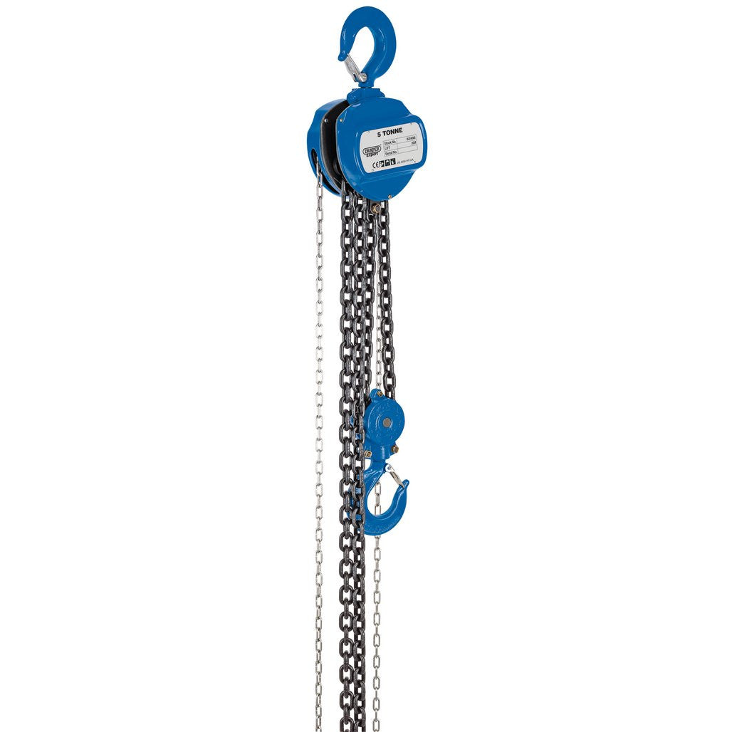 Draper Expert Chain Hoist/Chain Block, 5 Tonne 82466