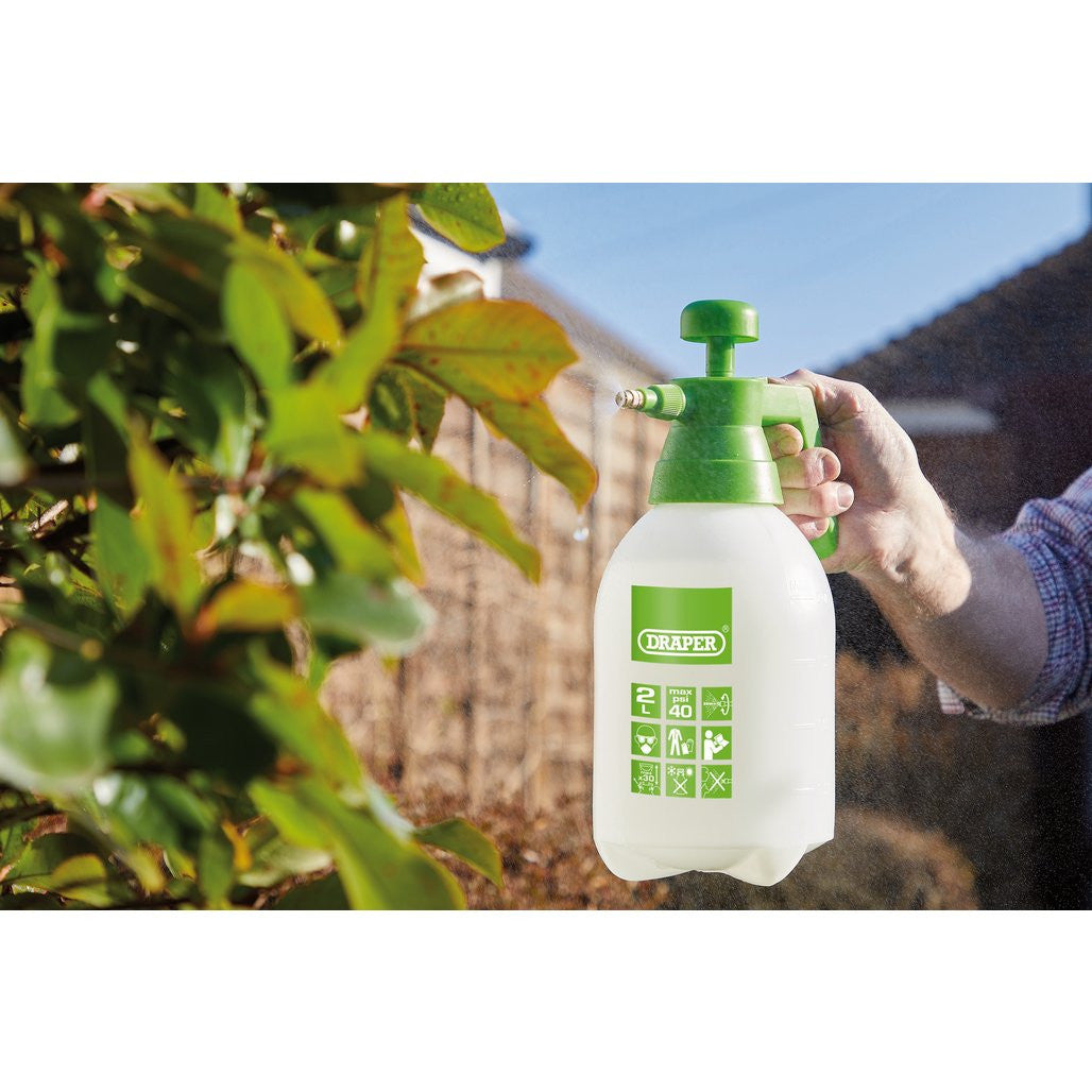 Draper Handheld Pump Action Pressure Sprayer, 2.5L  82467