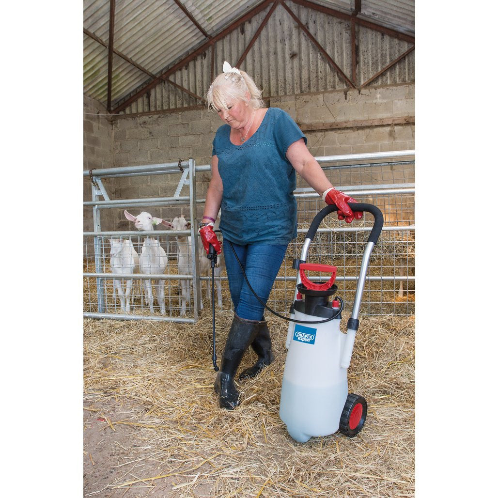 Draper Expert EPDM Trolley Pump Sprayer, 15L  82583