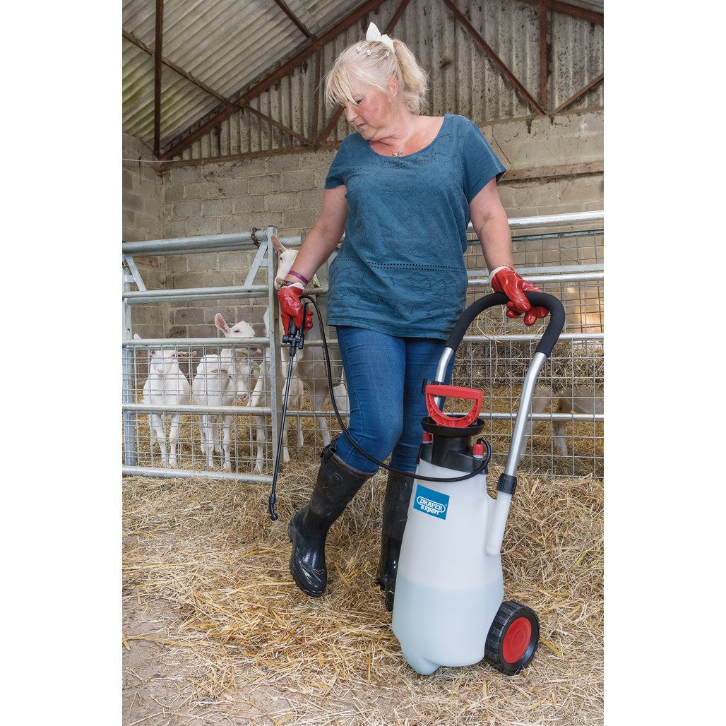 Draper Expert EPDM Trolley Pump Sprayer, 15L  82583