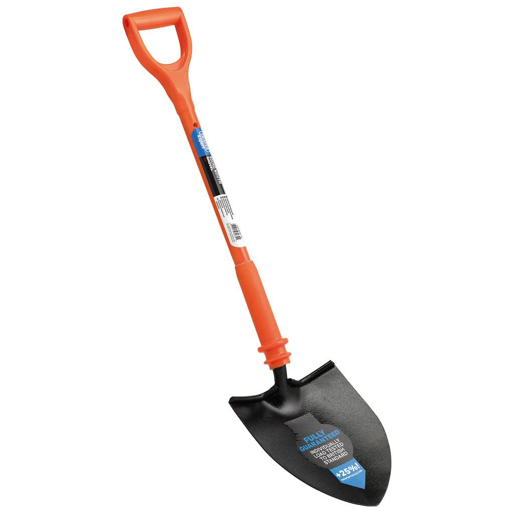 Draper Expert Fully Insulated Contractors Round Mouth Shovel   82639