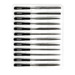 Draper Needle File Set, 140mm (12 Piece)  82640