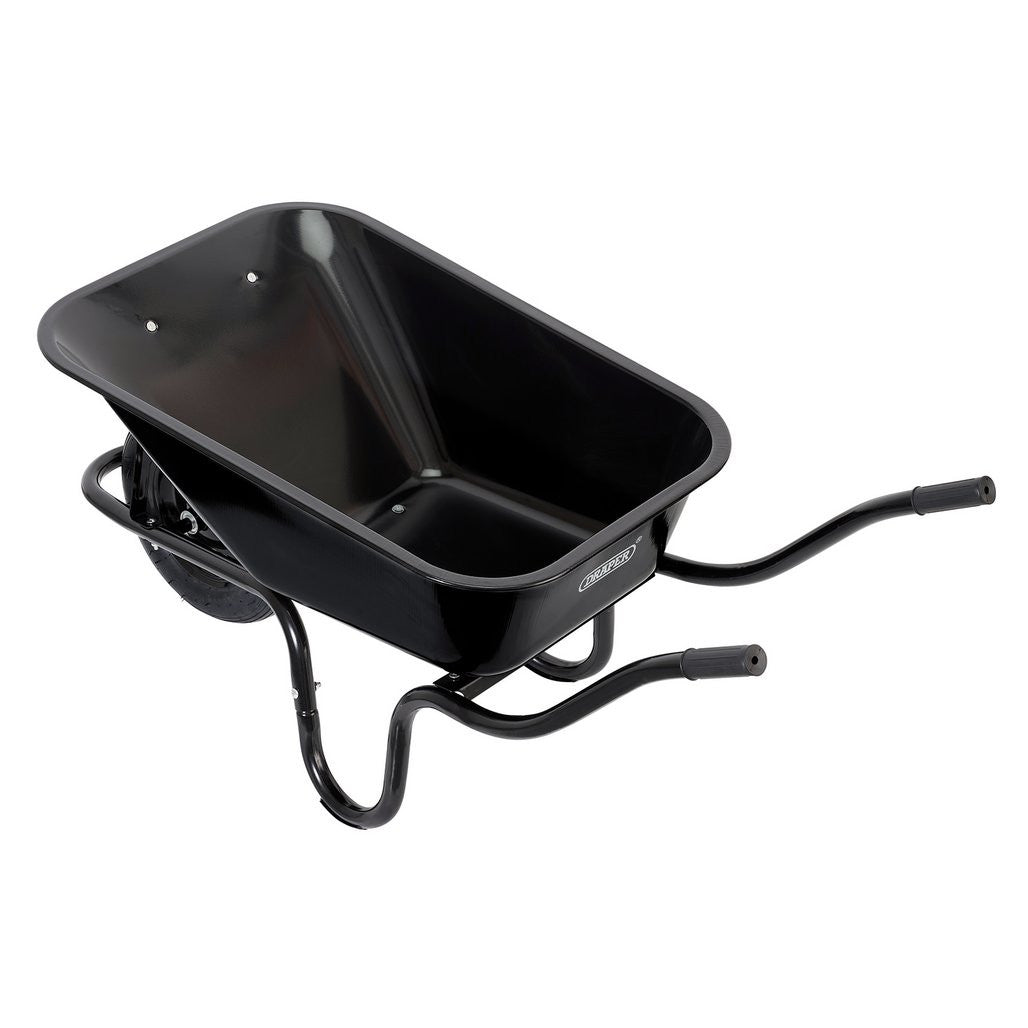 Draper Metal Tray Contractors Wheelbarrow, 85L  82755