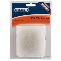 Draper Tile Spacers, 3mm (Approx 250)  82757