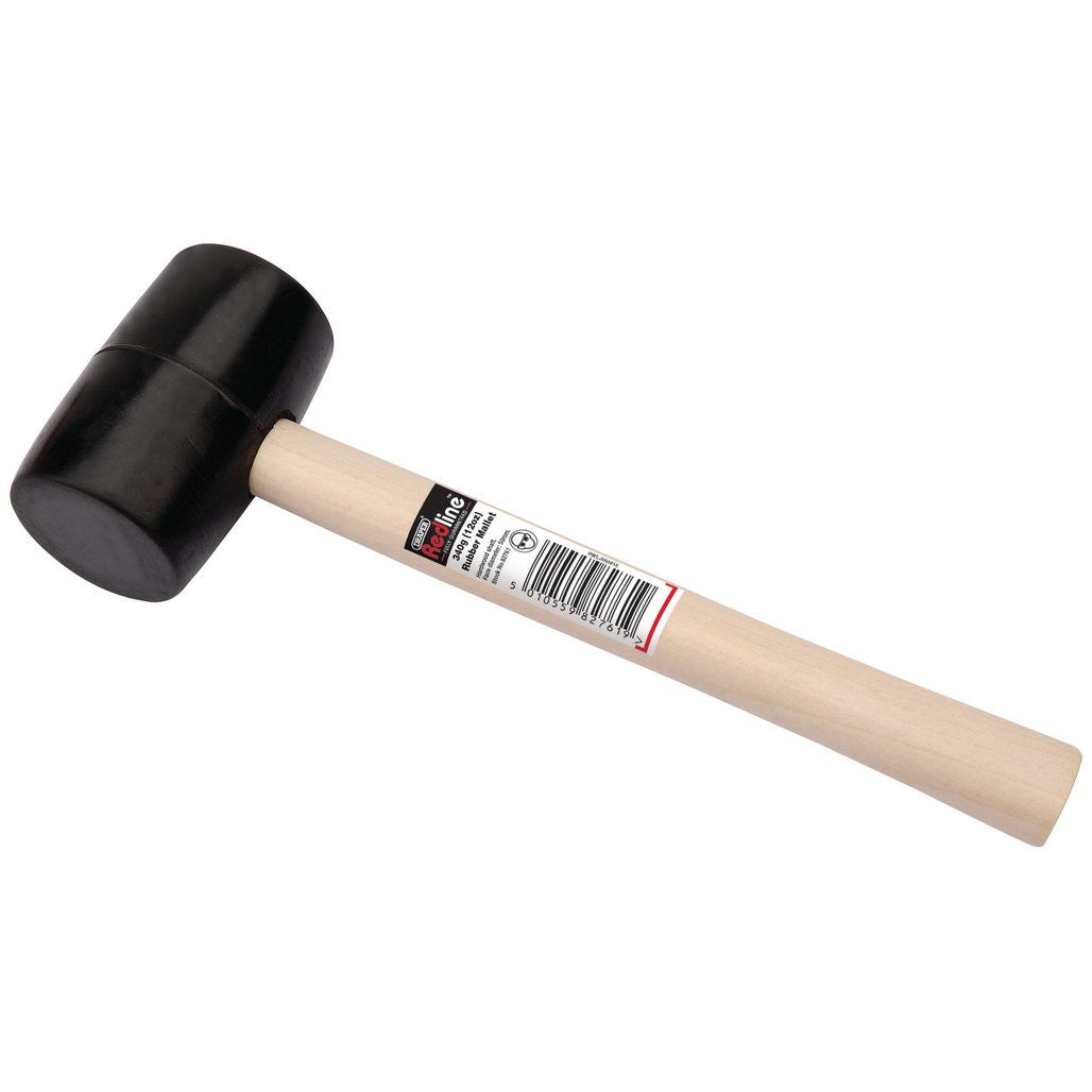 Draper Redline® Rubber Mallet with Hardwood Shaft  82761