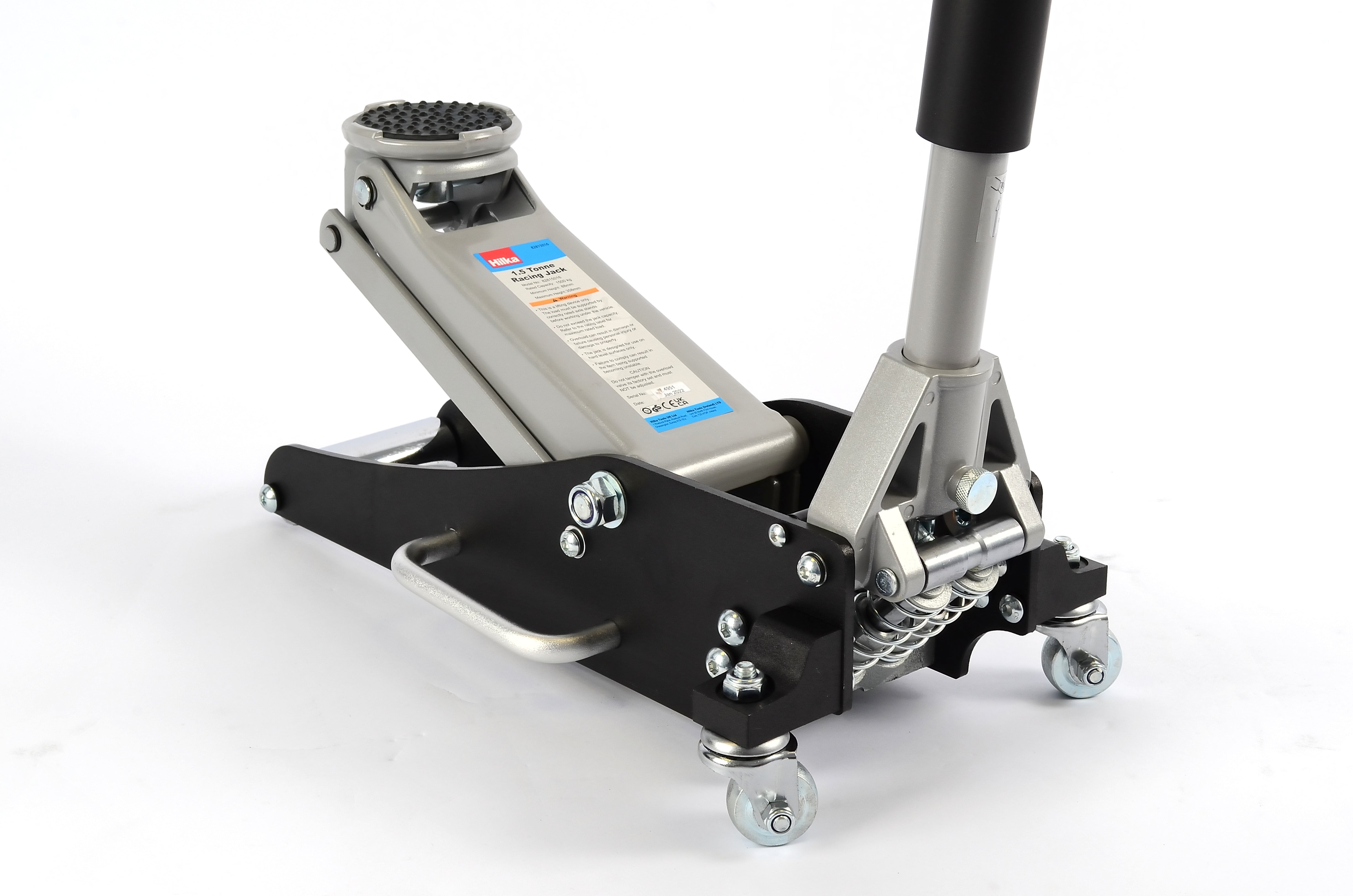 Hilka 1.5 Tonne Aluminium/Steel Trolley Jack 82815016