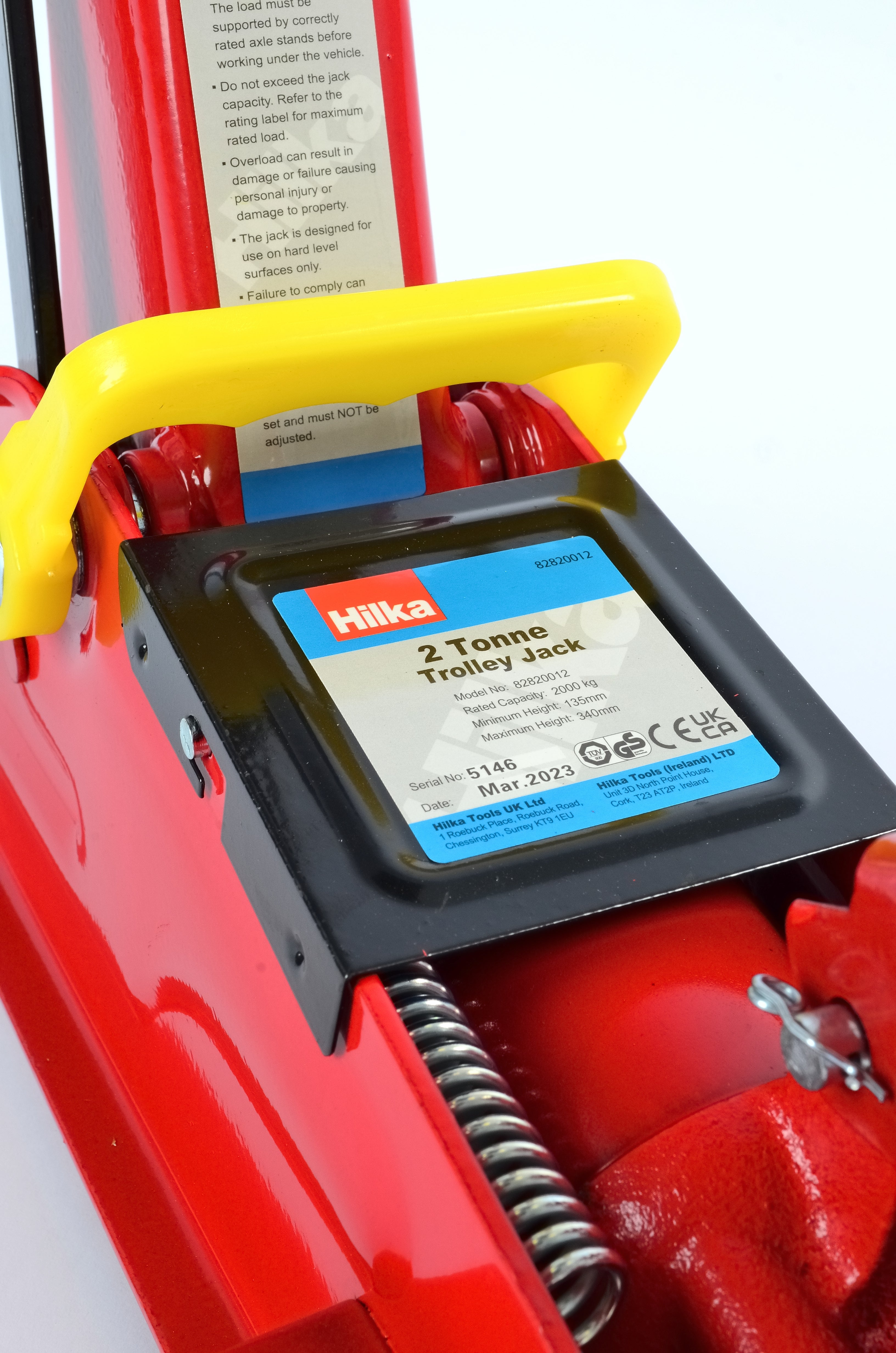 Hilka 2 Tonne Trolley Jack 82820012