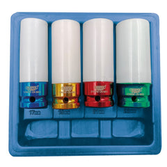 Draper Expert Wheel Nut Socket for Alloy Wheels, 1/2" Sq. Dr. (4 Piece) 82972