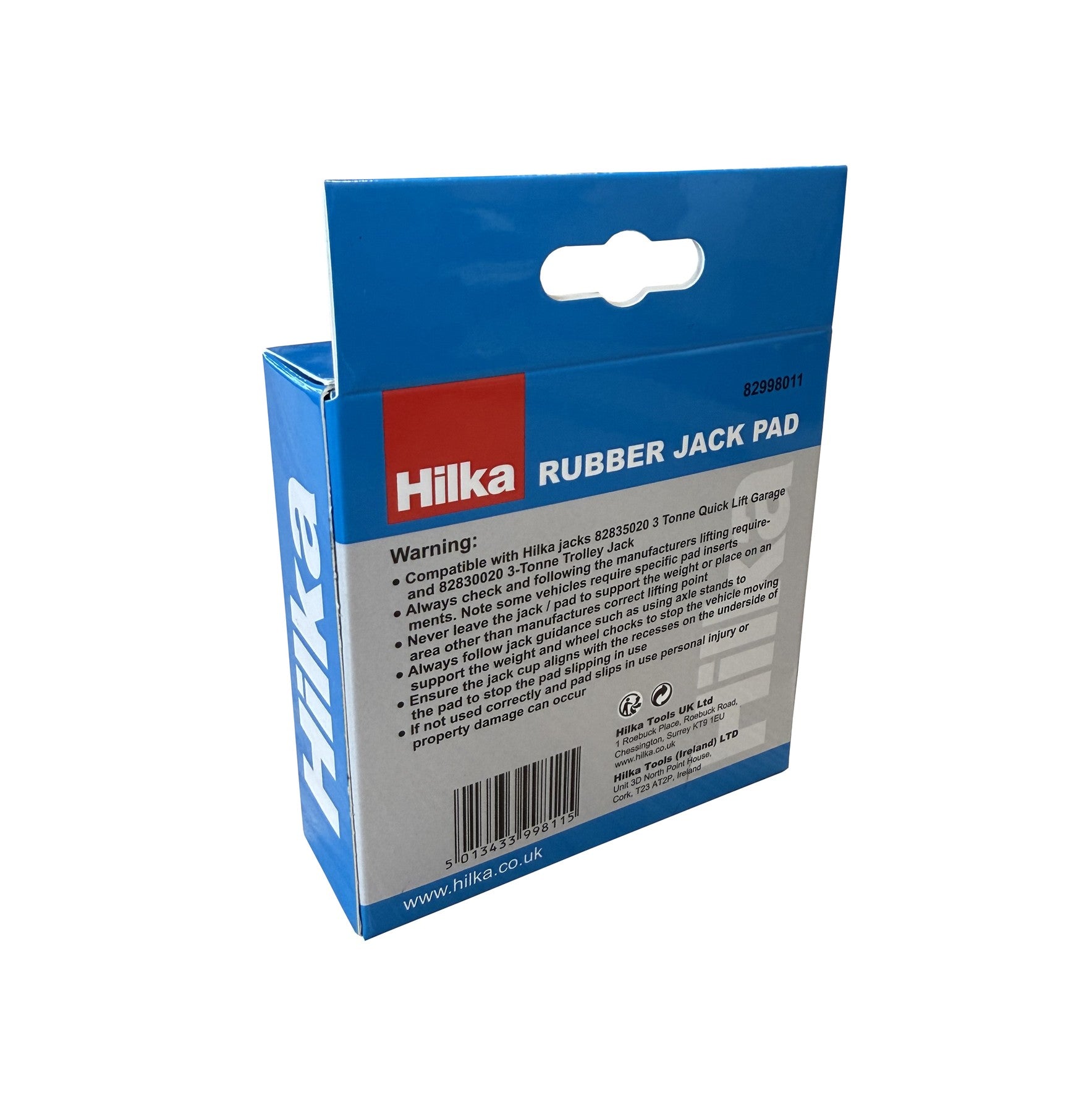 Hilka Rubber Jack Pad 82998011
