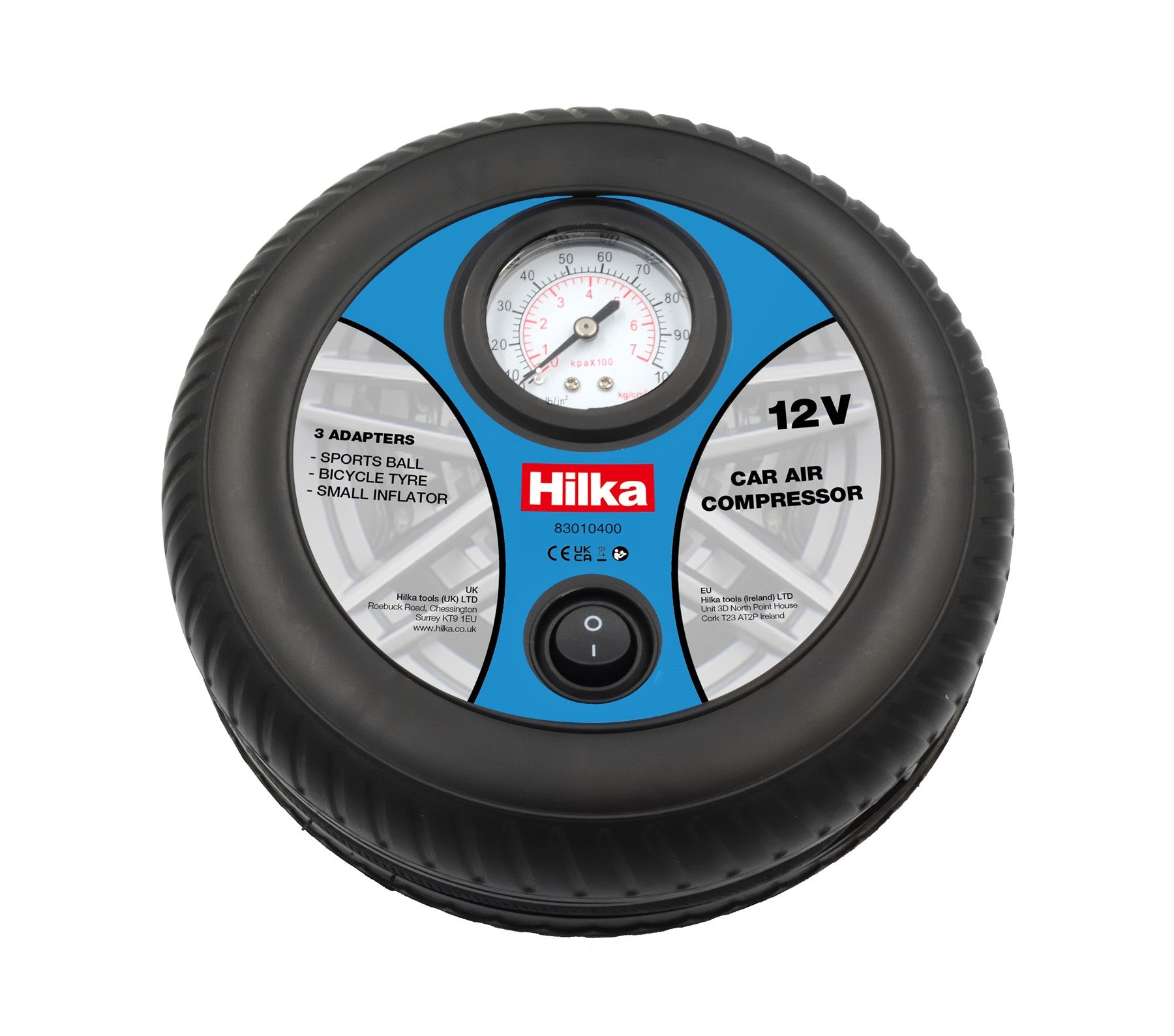 Hilka 12v Car Air Compressor 83010400