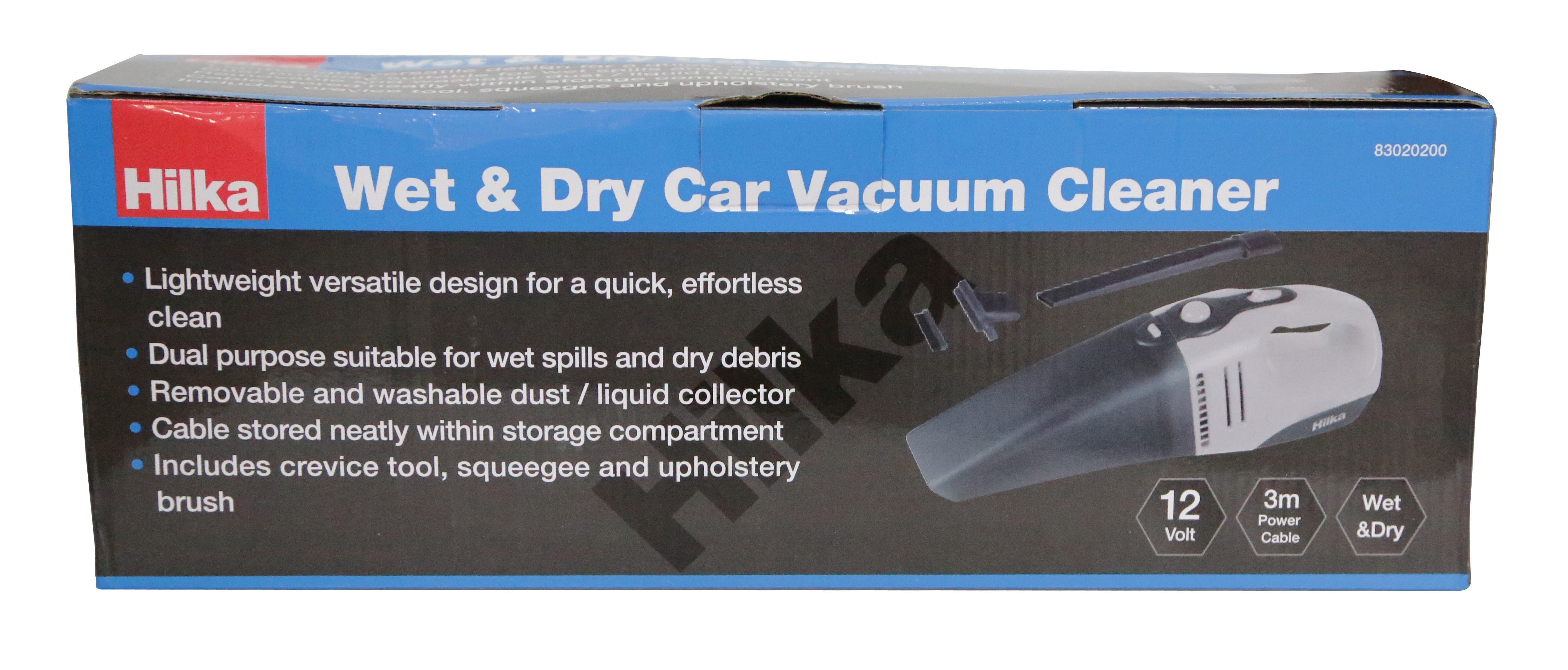 Hilka Wet & Dry Car Vacuum 83020200