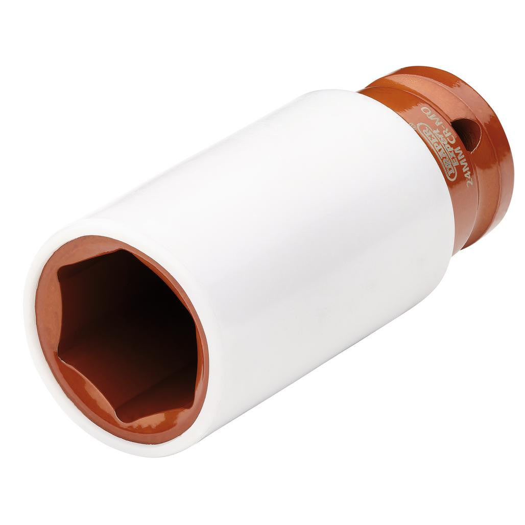 Draper Expert HI-TORQ® Wheel Nut Socket for Alloy Wheels, 1/2" Sq. Dr. (24mm) 83059
