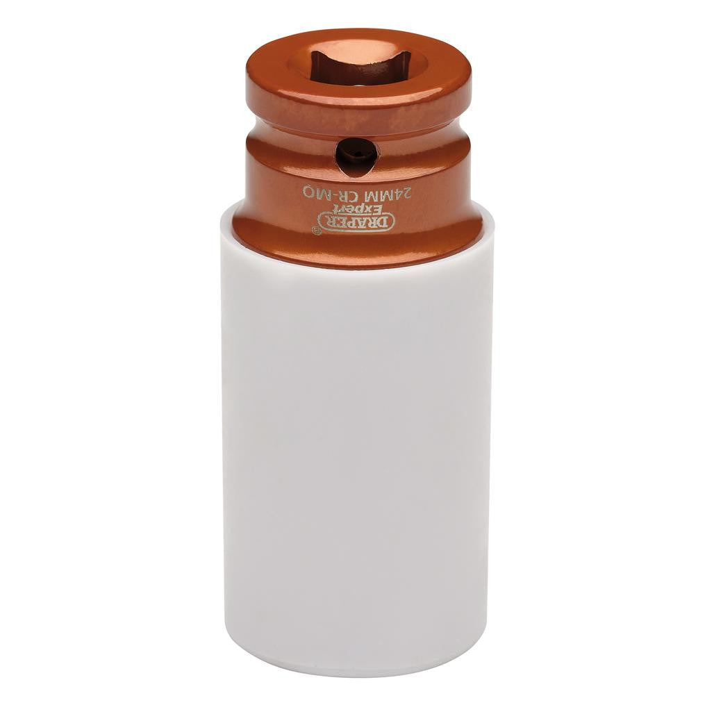 Draper Expert HI-TORQ® Wheel Nut Socket for Alloy Wheels, 1/2" Sq. Dr. (24mm) 83059