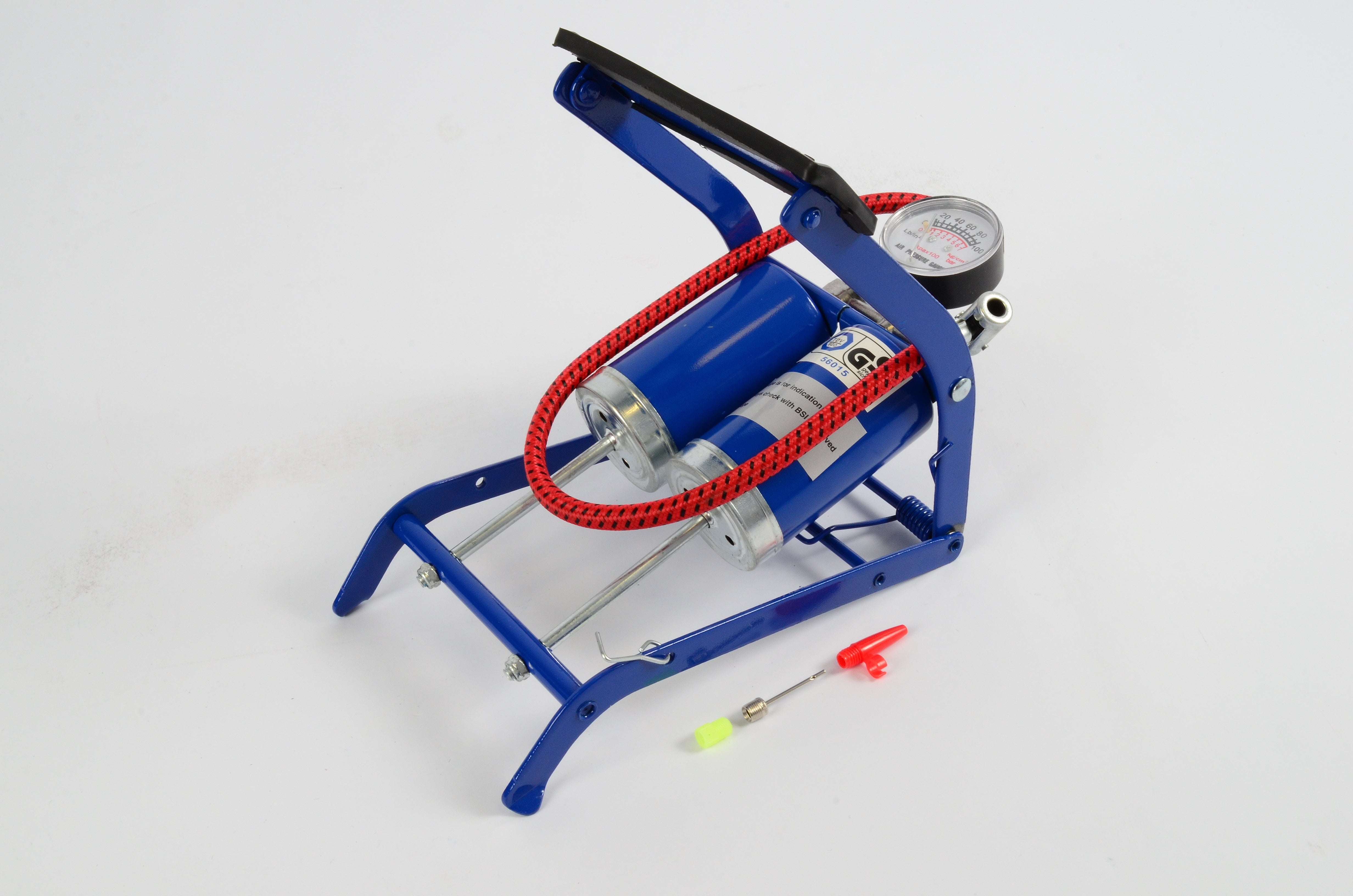 Hilka Double Barrel Foot Pump 83060700