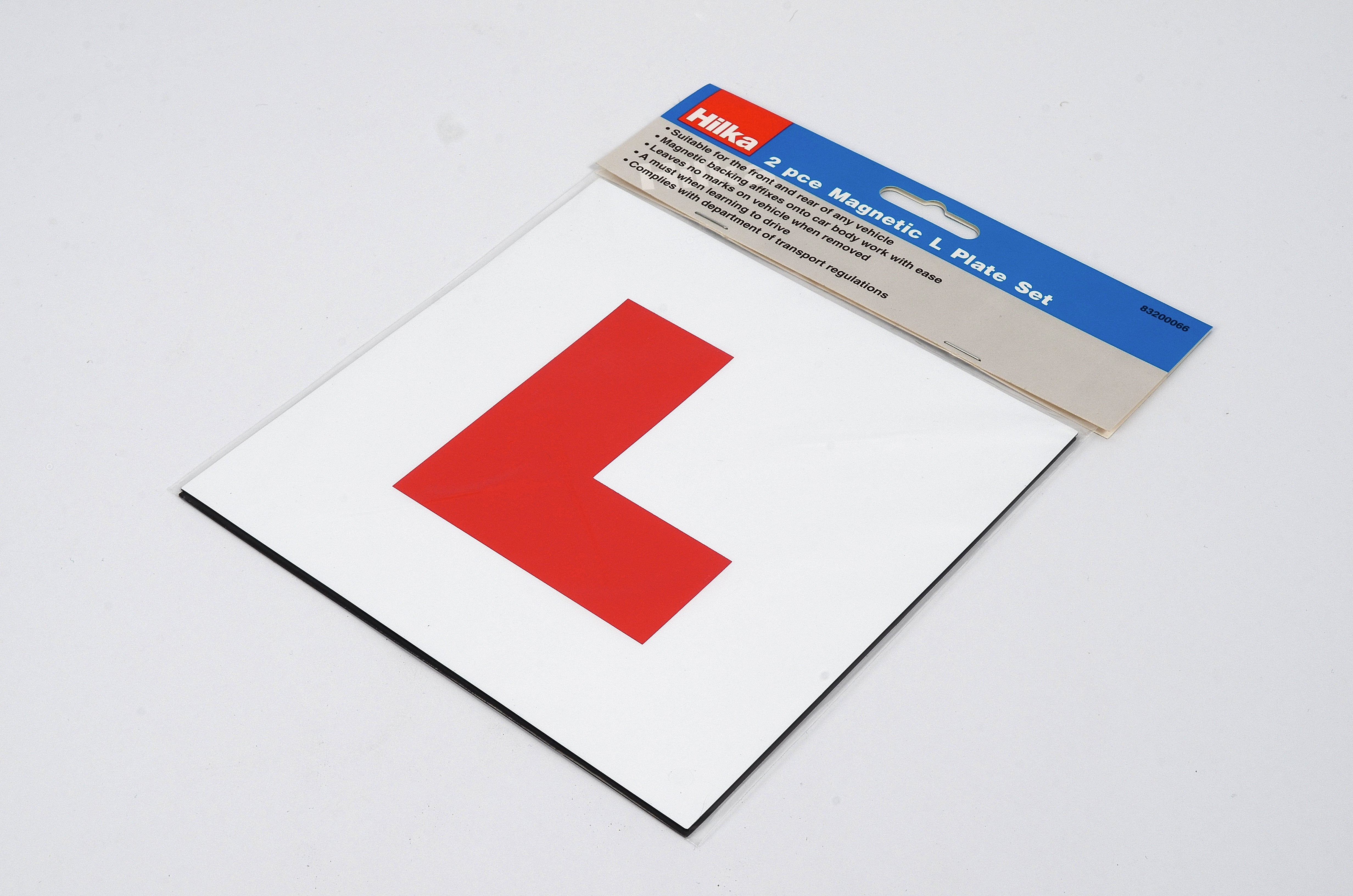 Hilka 2 pce Magnetic L Plate Set 83200066