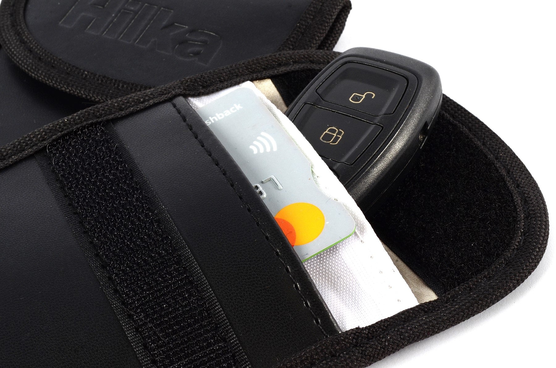 Hilka 2 pce Anti-Theft Car Key Signal Blocker Faraday Pouch 83210503