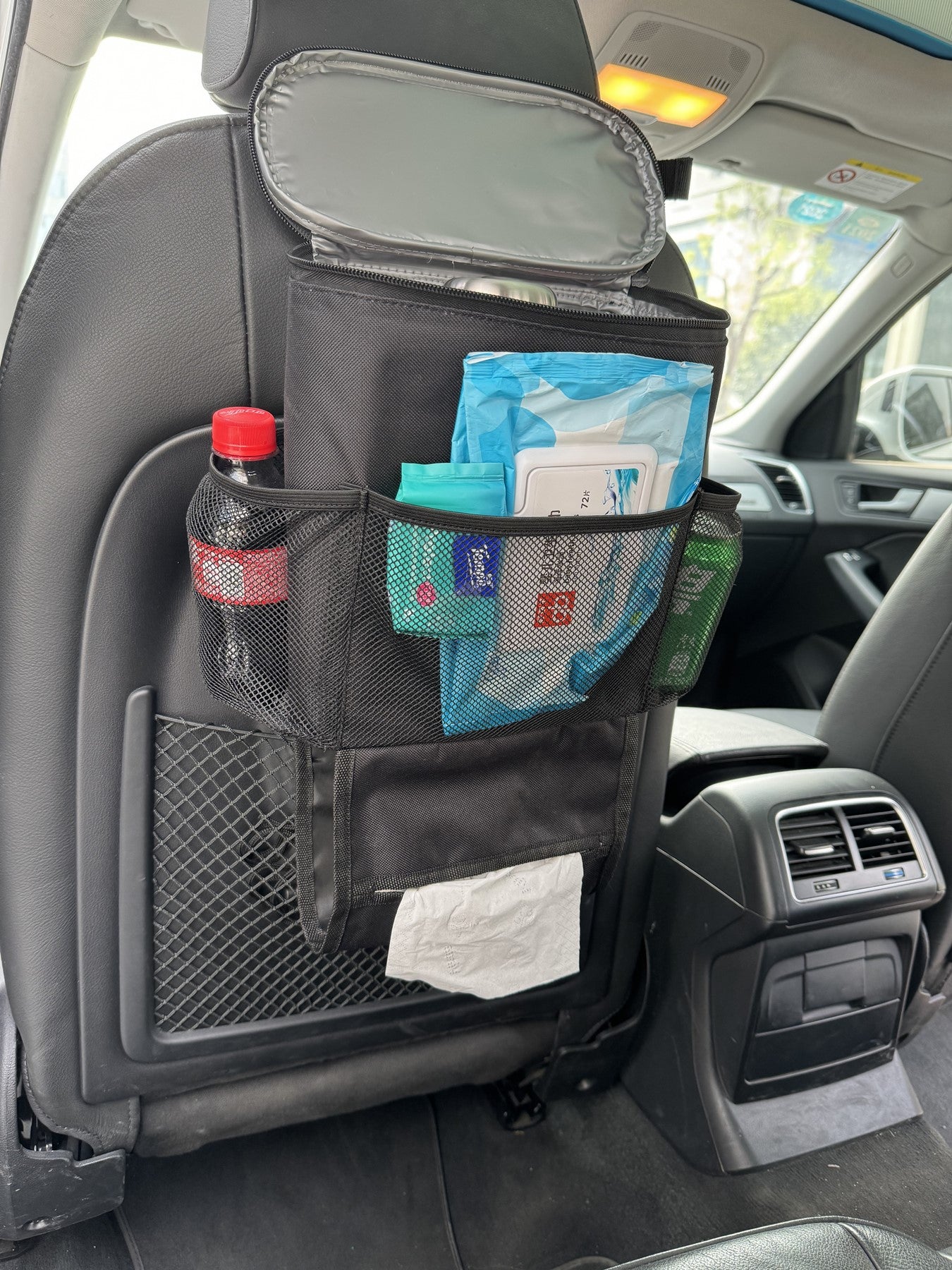 Hilka Premium Car Seat Organiser with Thermal Insulated Pocket 83260504