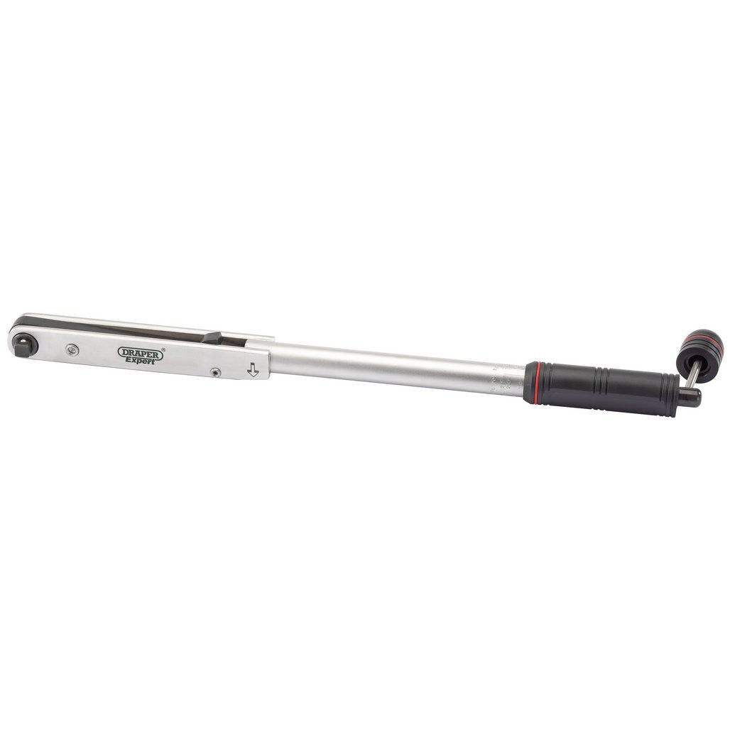 Draper Expert Push Through Torque Wrench, 1/2" Sq. Dr., 50 - 225Nm 83317