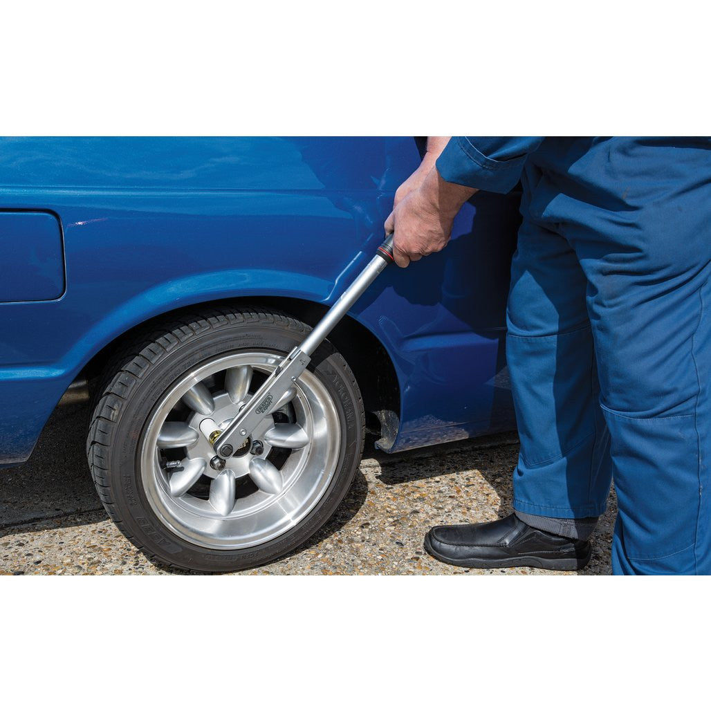 Draper Expert Push Through Torque Wrench, 1/2" Sq. Dr., 50 - 225Nm 83317