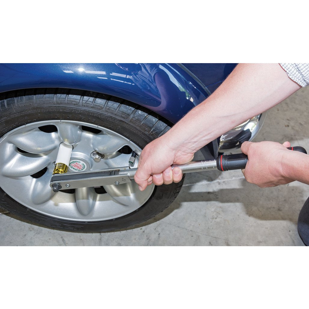 Draper Expert Push Through Torque Wrench, 1/2" Sq. Dr., 50 - 225Nm 83317