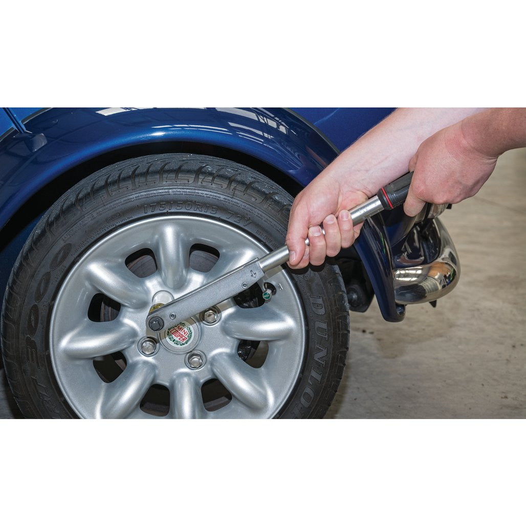 Draper Expert Push Through Torque Wrench, 1/2" Sq. Dr., 50 - 225Nm 83317