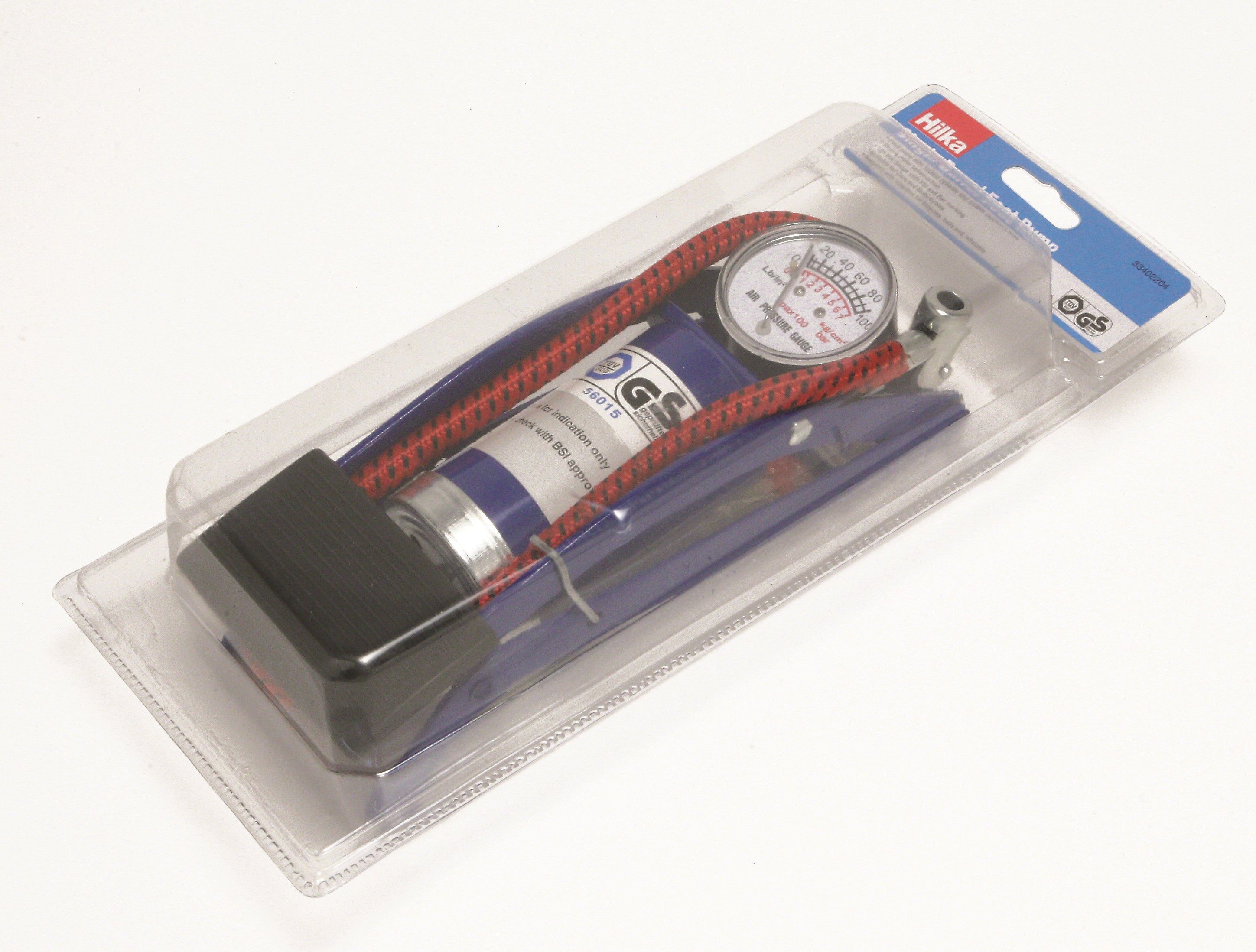 Hilka Single Barrel Foot Pump 83402204