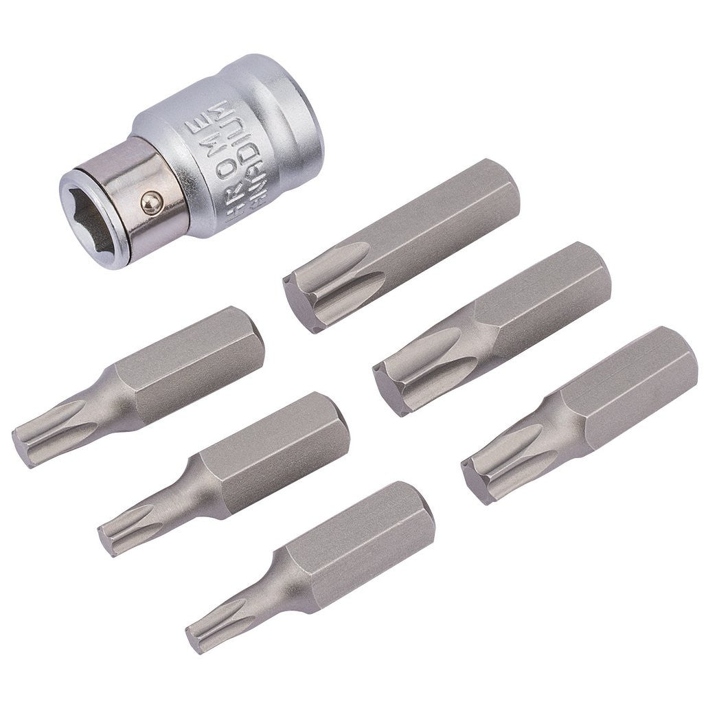Draper Expert TX-STAR® Bit and Bit Holder Set, 3/8" Sq. Dr. (7 Piece)  83561