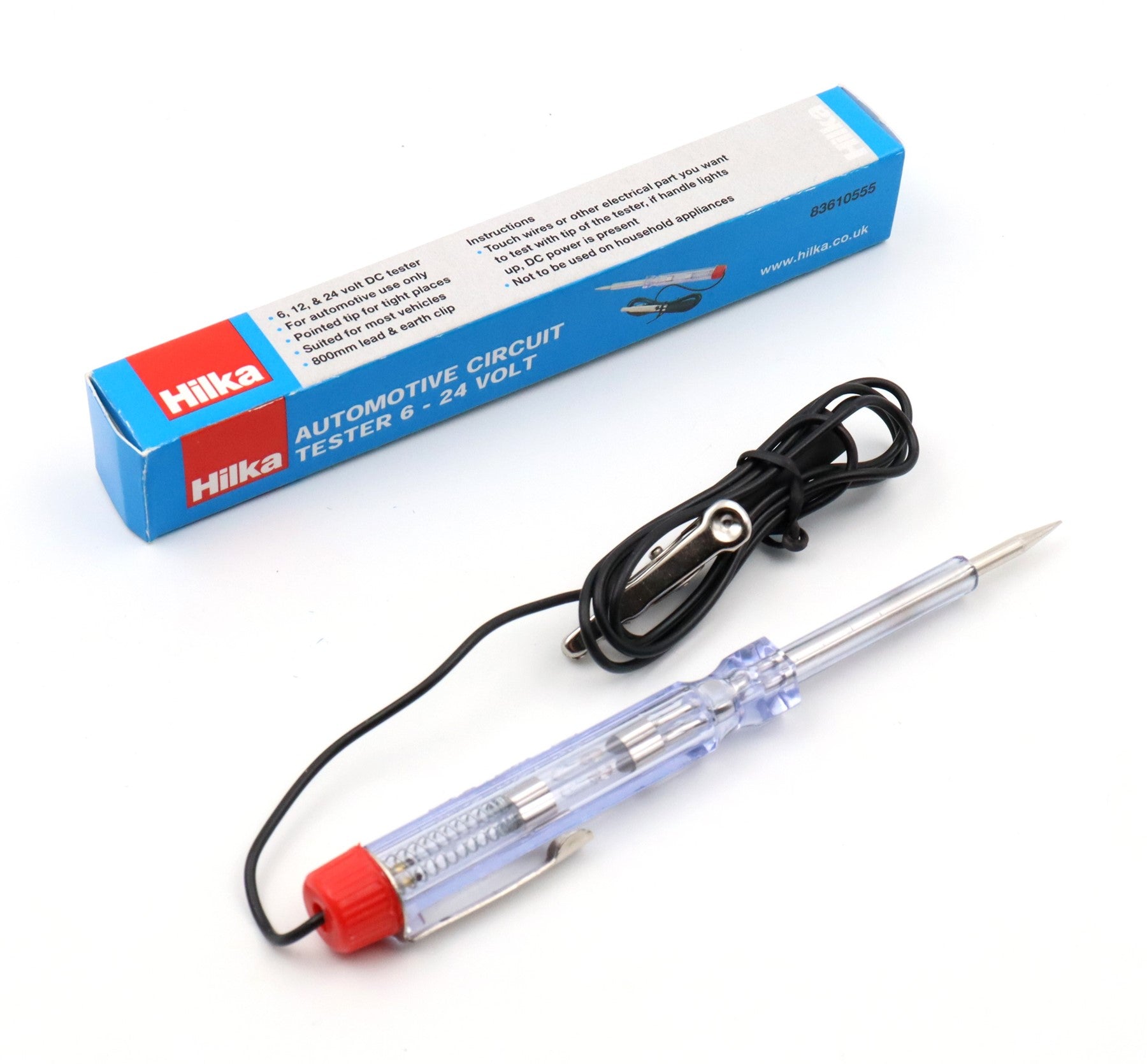Hilka Automotive Circuit Tester 6 - 24 Volt 83610555