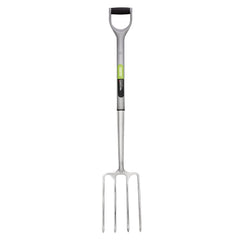 Draper Extra Long Stainless Steel Garden Fork with Soft Grip  83753